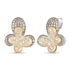 Thumbnail Image 1 of Le Vian Butterfly Earrings 1 ct tw Diamonds 14K Two-Tone Gold