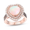 Thumbnail Image 1 of Le Vian Opal Ring 1 ct tw Diamonds 14K Strawberry Gold - Size 7