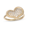 Thumbnail Image 1 of Le Vian Diamond Heart Ring 1/2 ct tw 14K Honey Gold - Size 7