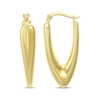 Thumbnail Image 0 of Plunge Hoop Earrings 10K Yellow Gold 28mm