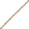 Thumbnail Image 3 of Hollow Rope & Box Chain Bracelet 2.46mm 10K Two-Tone Gold 8.5&quot;