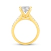 Thumbnail Image 3 of Lab-Grown Diamonds by KAY Radiant-Cut Engagement Ring 4-1/4 ct tw 14K Yellow Gold