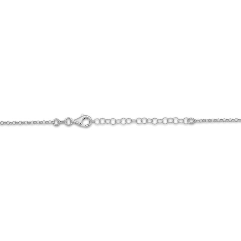 Main Image 3 of Ball Bead Station Bracelet Sterling Silver 8.5&quot;