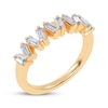 Thumbnail Image 2 of Baguette-Cut Diamond Zigzag Anniversary Band 1/2 ct tw 14K Yellow Gold