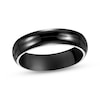 Thumbnail Image 1 of Men's Wedding Band Black Titanium 6mm