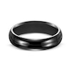 Thumbnail Image 3 of Men's Wedding Band Black Titanium 6mm