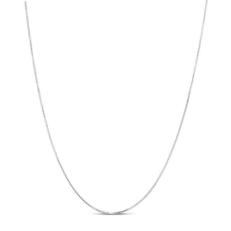 Solid Box Chain Sterling Silver 24