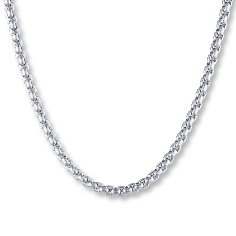 Main Image 1 of Chain Necklace Stainless Steel 22&quot;