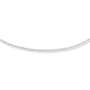 Thumbnail Image 1 of Solid Singapore Chain Necklace Sterling Silver 24&quot;