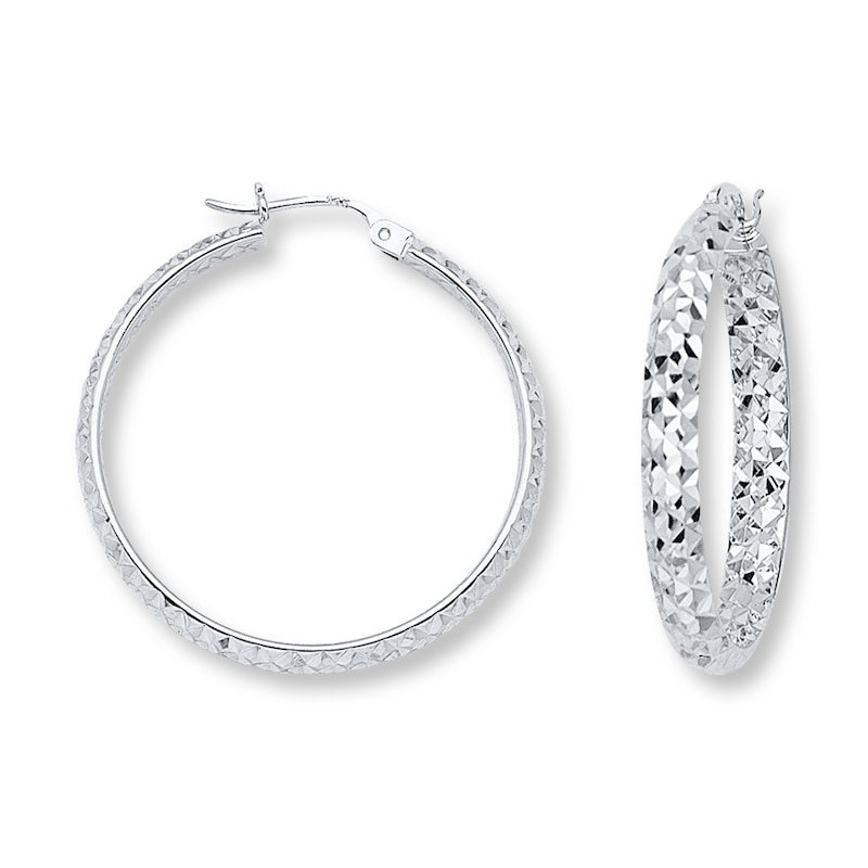 Hoop Earrings Sterling Silver | Kay Outlet