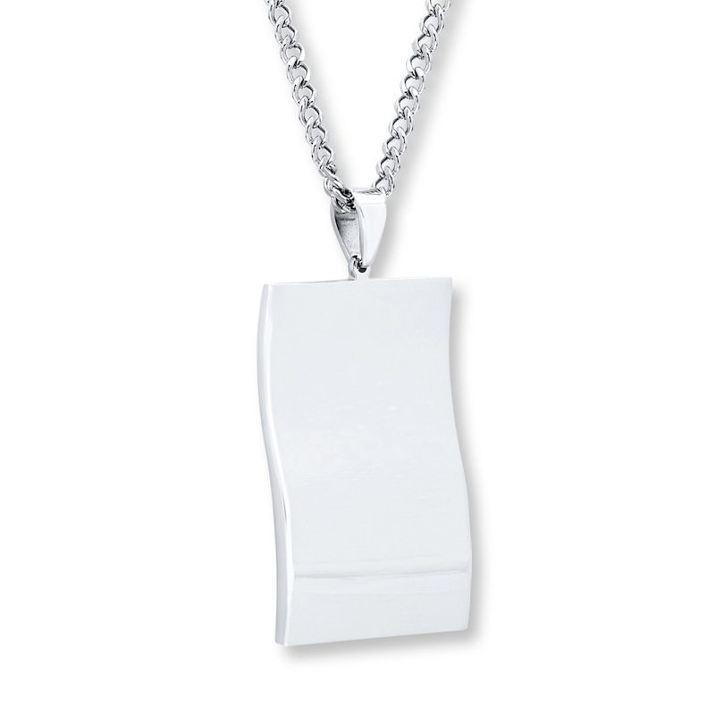 Stainless Steel 4.5 in and 27 in. Military Dog tag Ball Chain Ships in 1-2  Days from USA!