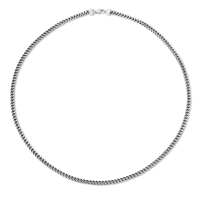 Main Image 1 of Solid Foxtail Chain Stainless Steel 24&quot;