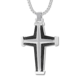 Men's Stainless Steel Cross Necklace