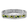 Thumbnail Image 1 of Men's Diamond Camouflage Bracelet 1/10 ct tw Stainless Steel