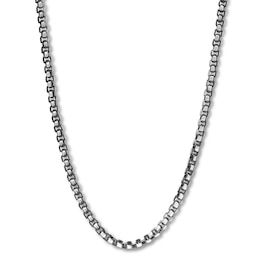 Solid Box Chain Stainless Steel & Ion Plating 24&quot;
