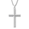 Thumbnail Image 1 of Men's Cross Necklace Stainless Steel 24&quot;