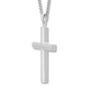 Thumbnail Image 2 of Men's Cross Necklace Stainless Steel 24&quot;