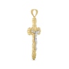 Thumbnail Image 1 of Men's Large Crucifix Charm 10K Two-Tone Gold