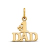 Thumbnail Image 1 of Men's &quot;#1 Dad&quot; Charm 14K Yellow Gold