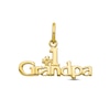 Thumbnail Image 1 of Men's &quot;#1 Grandpa&quot; Charm 10K Yellow Gold