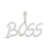 Thumbnail Image 1 of Men's Diamond &quot;Boss&quot; Charm 1 ct tw 10K Yellow Gold