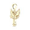 Thumbnail Image 2 of Men's Diamond Gothic Cross with Wings Charm 3/8 ct tw 10K Yellow Gold