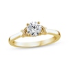 Thumbnail Image 1 of XO from KAY Round-Cut Diamond Solitaire Ring 7/8 ct tw 14K Yellow Gold (I/I2)