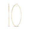 Thumbnail Image 1 of Tube Hoop Earrings 10K Yellow Gold 70mm