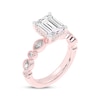 Thumbnail Image 1 of Lab-Created Diamonds by KAY Emerald-Cut Engagement Ring 3-3/4 ct tw 14K Rose Gold