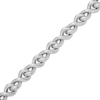 Thumbnail Image 2 of Hollow Textured Infinity Link Bracelet Sterling Silver 7.75&quot;