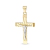 Thumbnail Image 1 of Diamond-Cut Crucifix Charm 10K Yellow Gold