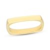 Thumbnail Image 1 of Flat Square Ring 14K Yellow Gold