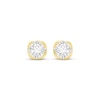 Thumbnail Image 2 of Round-Cut Diamond Stud Earrings 1/2 ct tw 10K Yellow Gold (I/I3)