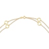 Thumbnail Image 3 of Circle Station Necklace 14K Yellow Gold 36&quot;