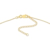 Thumbnail Image 2 of Moon & Stars Layered Necklace 14K Yellow Gold 18&quot;