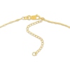 Thumbnail Image 2 of Lariat Cross Necklace 14K Yellow Gold 18&quot;