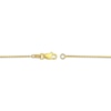 Thumbnail Image 3 of Paperclip & Oval Link Station Chain Necklace 14K Yellow Gold 36&quot;