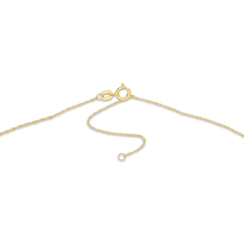 Main Image 2 of Graduation Cap Necklace 14K Yellow Gold 18&quot;