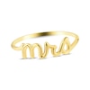 Thumbnail Image 1 of &quot;Mrs.&quot; Fashion Ring 14K Yellow Gold