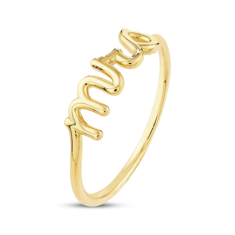 Main Image 2 of &quot;Mrs.&quot; Fashion Ring 14K Yellow Gold