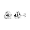 Thumbnail Image 1 of Love Knot Stud Earrings Sterling Silver