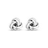 Thumbnail Image 2 of Love Knot Stud Earrings Sterling Silver