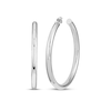 Thumbnail Image 1 of Tube Hoop Earrings Sterling Silver 60mm