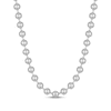 Thumbnail Image 1 of Bead Chain Necklace 8mm Stainless Steel 20&quot;