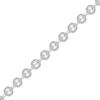 Thumbnail Image 2 of Bead Chain Necklace 8mm Stainless Steel 20&quot;