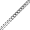 Thumbnail Image 2 of Solid Curb Chain Necklace 11mm Stainless Steel 20&quot;