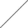 Thumbnail Image 2 of Solid Wheat Chain Necklace 3mm Antique-Finish Stainless Steel 20&quot;