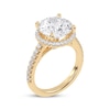 Thumbnail Image 2 of Lab-Grown Diamonds by KAY Round-Cut Halo Engagement Ring 4-1/2 ct tw 14K Yellow Gold