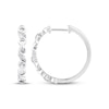 Thumbnail Image 2 of Diamond Twist-Link Bracelet & Hoop Earrings Set 1/5 ct tw Sterling Silver