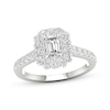 Thumbnail Image 1 of Emerald-Cut Diamond Engagement Ring 1-1/4 ct tw 14K White Gold